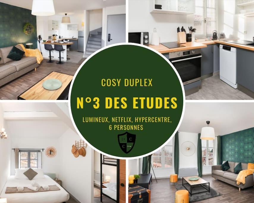 N3 Des Etudes Duplex Hypercentre Wifi Conciergeriedamecarcas Carcassonne Exterior foto